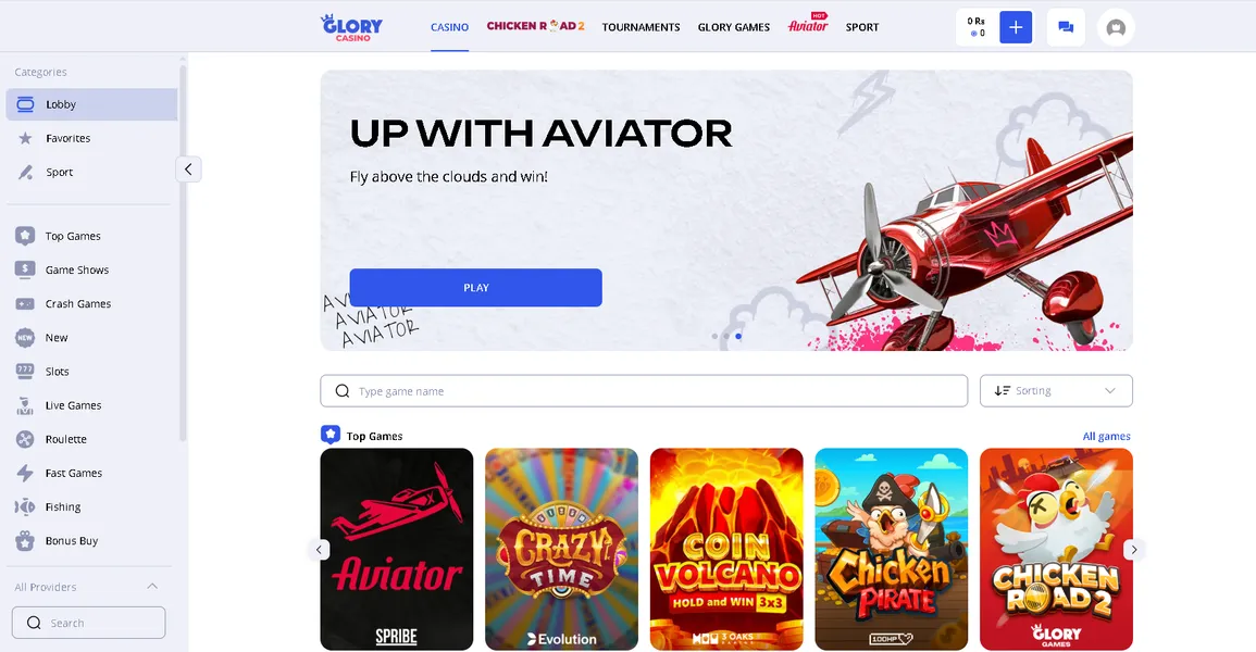 How to download Glory Casino app and APK Download Glory Casino app and APK